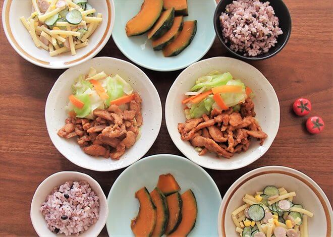 ヨシケイの料理キット「キットde楽」の夕食